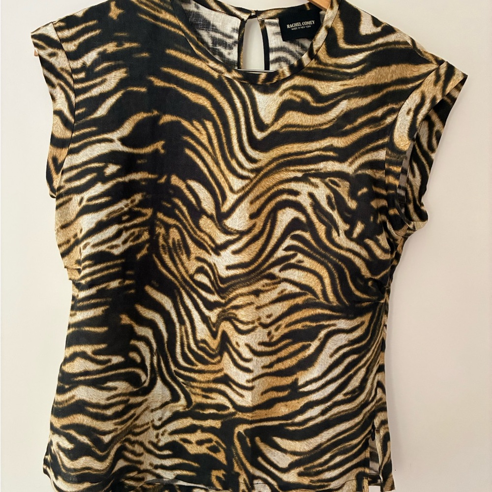 Rachel Comey Linen size 4 blouse